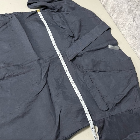 EMMA Knudsen Lucy Navy Blue Long Sleeve Blouse - Picture 10 of 10